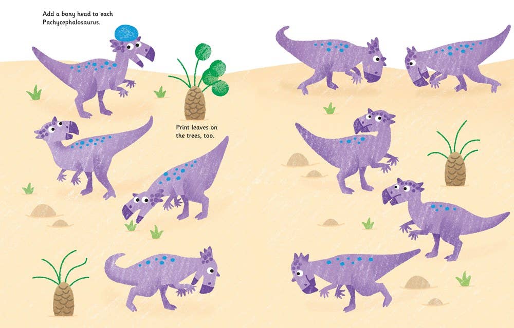 HarperCollins - Fingerprint Activities Dinosaurs : Usborne