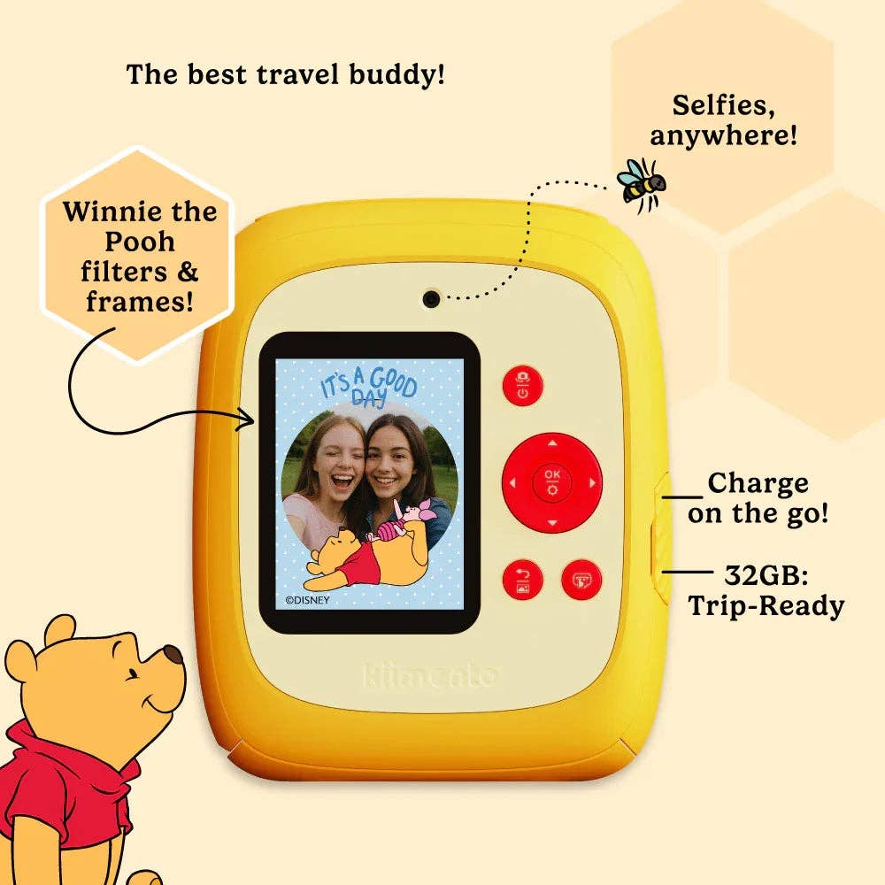 kiimento (formerly Kidamento) - Disney Winnie the Pooh Print Pro Camera