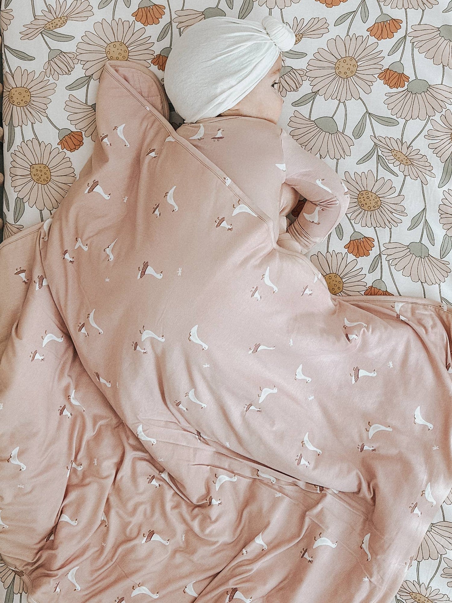 gunamuna - SS26 CLOUD BLANKET: Goose / Toddler / 0.5
