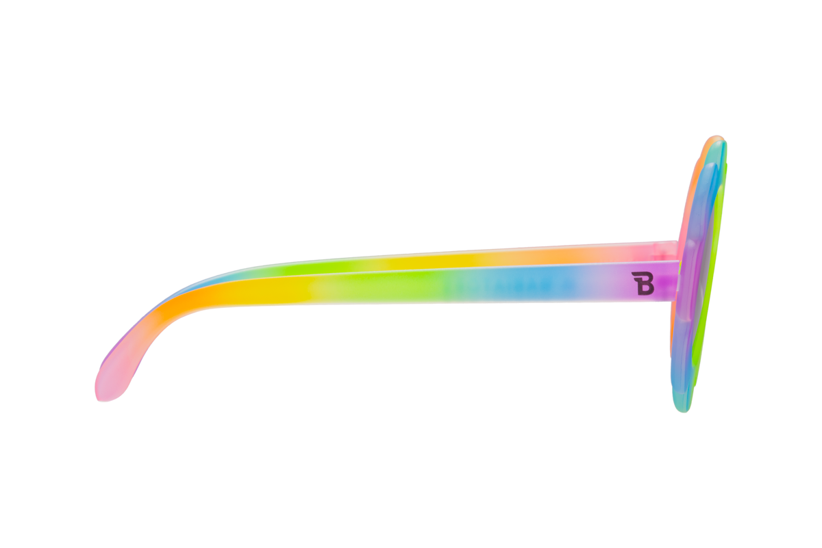 Babiators - Baby Sunglasses Original Flower: Flower Power | Smoke Lenses: Ages 0-2