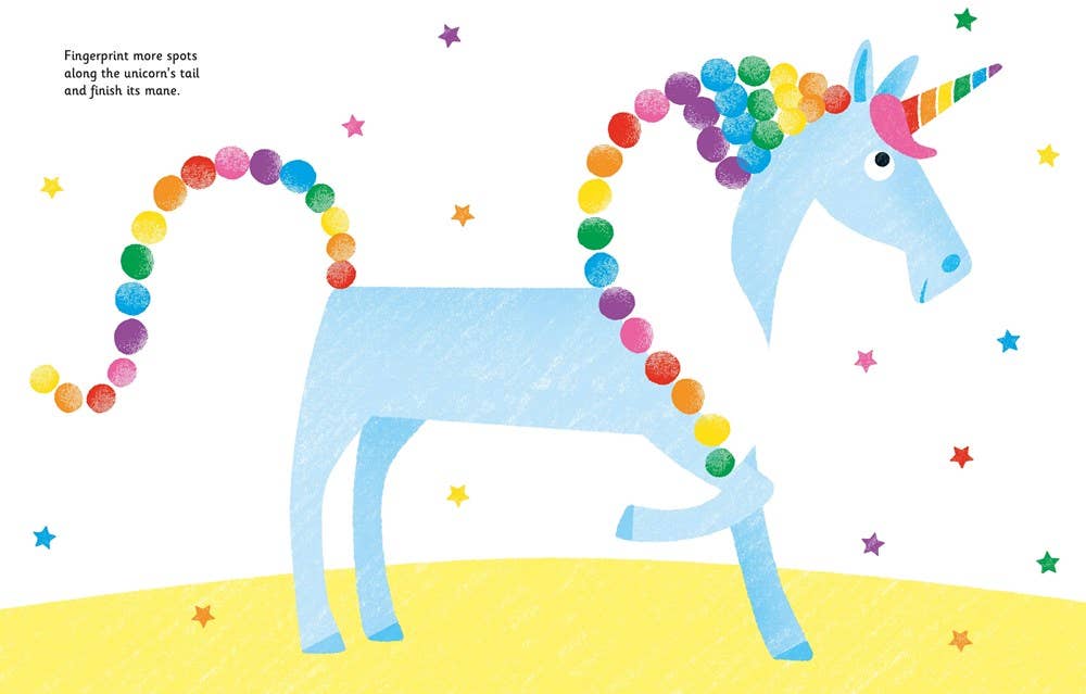 HarperCollins - Fingerprint Activities Unicorns And Fairies : Usborne