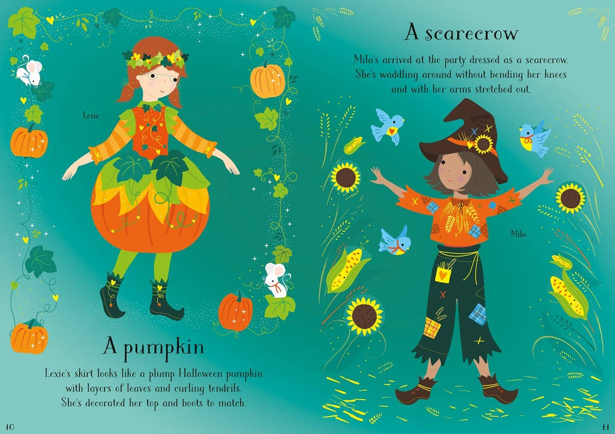HarperCollins - Little Sticker Dolly Dressing Halloween: Usborne