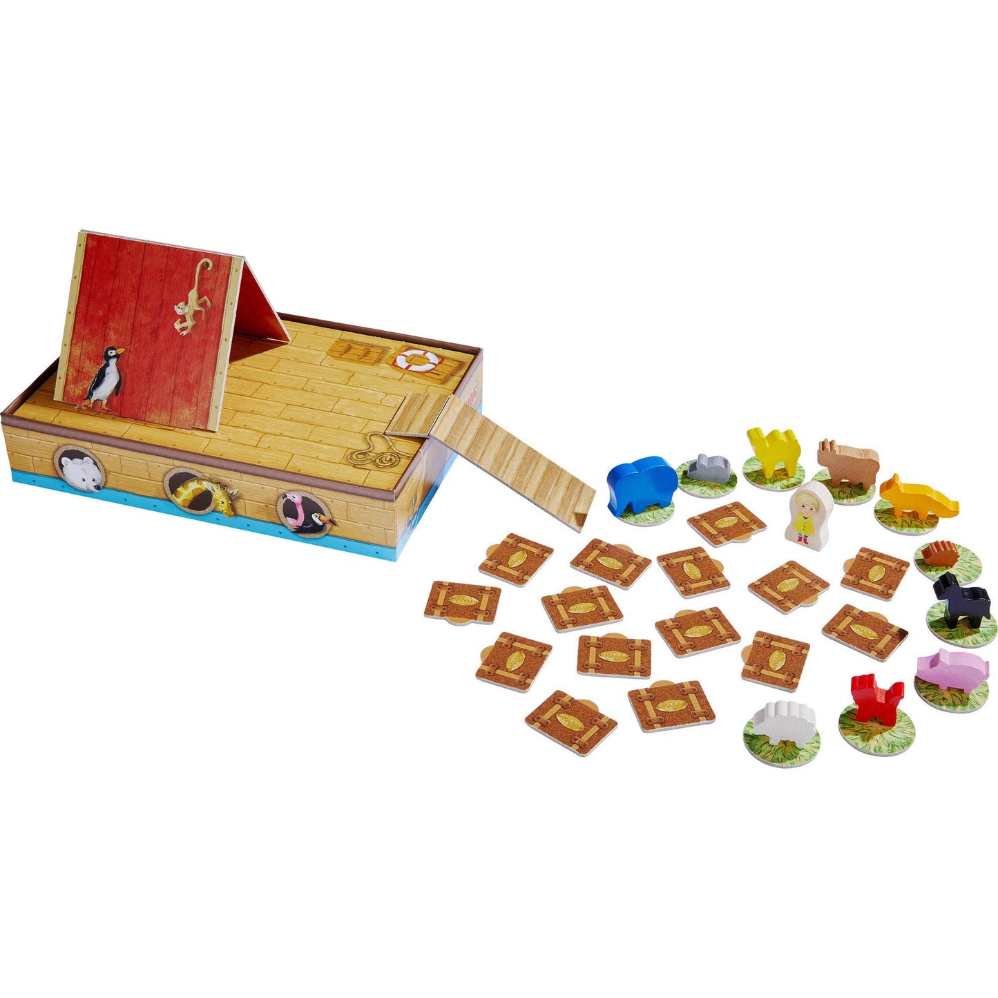 HABA USA - Critter Cruise Cooperative Game - Counting Game for Kids