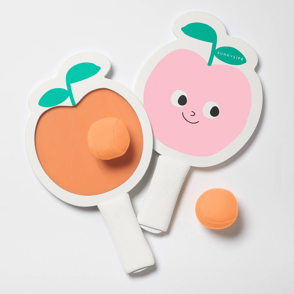 Sunnylife - Kids Velcro Beach Bats Poppy the Peach Multi
