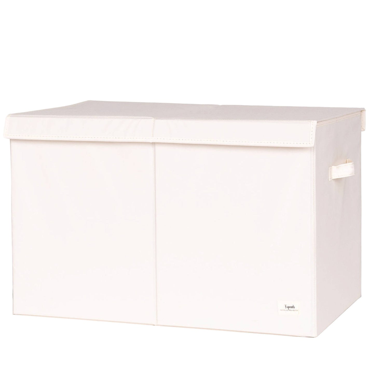 3 Sprouts - Recycled Fabric Folding Chest - Solid Colors: Light Gray