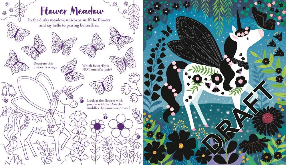 HarperCollins - Usborne Scratch Activities Unicorns: Rosie Dickins