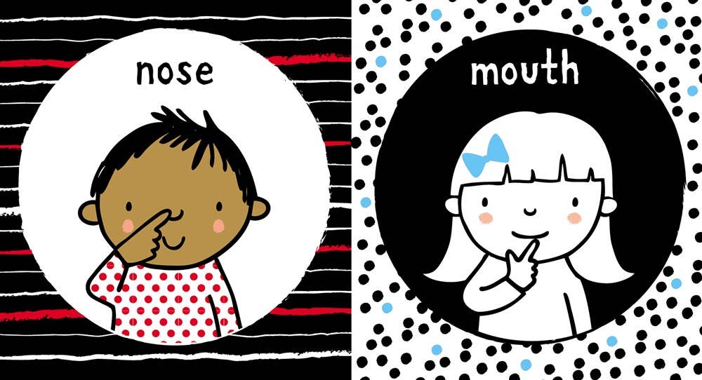 HarperCollins - Baby's Very First Black And White Little Library : Usborne