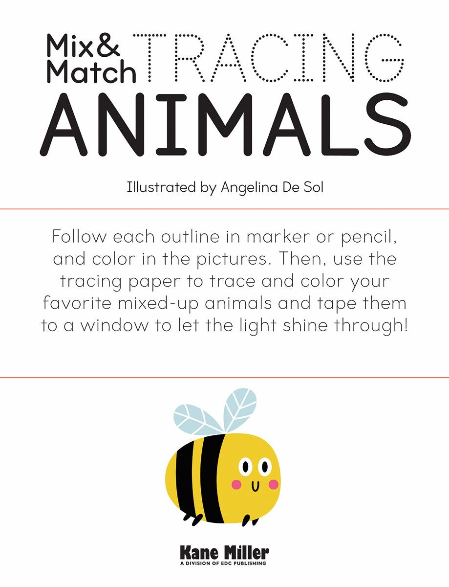 EDC Publishing - Mix & Match Tracing, Animals