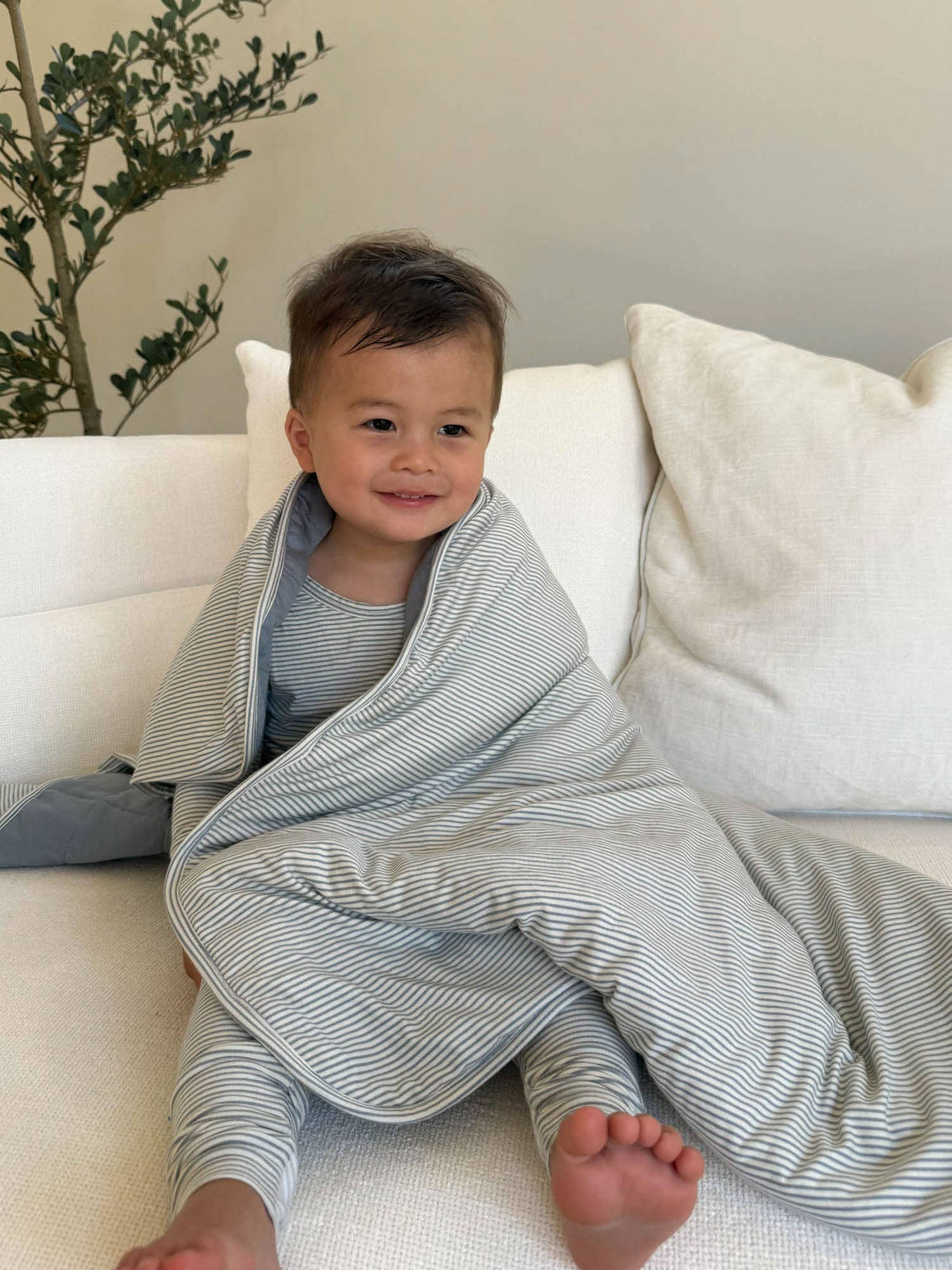 gunamuna - CLOUD BLANKET: Goose / Toddler / 2.5