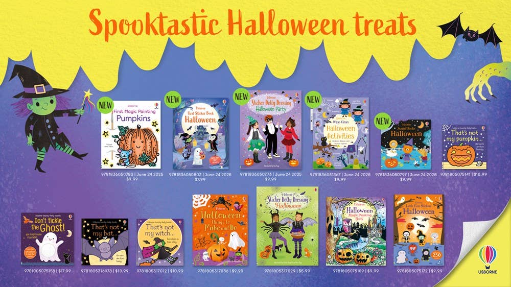 HarperCollins - First Magic Painting Pumpkins : Usborne