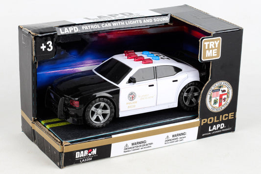 Daron Worldwide Trading - LA2200 LAPD Police Car w/lights & Sounds  by Daron Toys