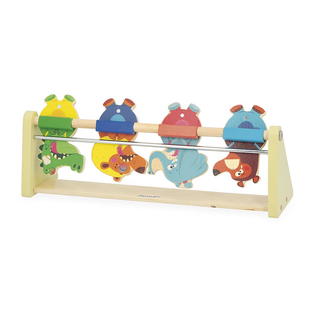 Janod - Applepop Slingshot Shooting Gallery