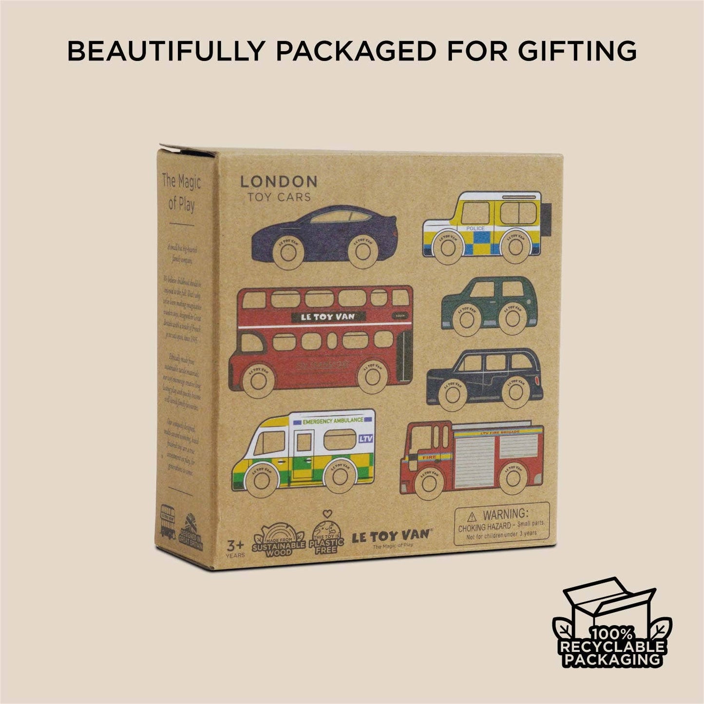 Le Toy Van, Inc. - London Toy Car Set