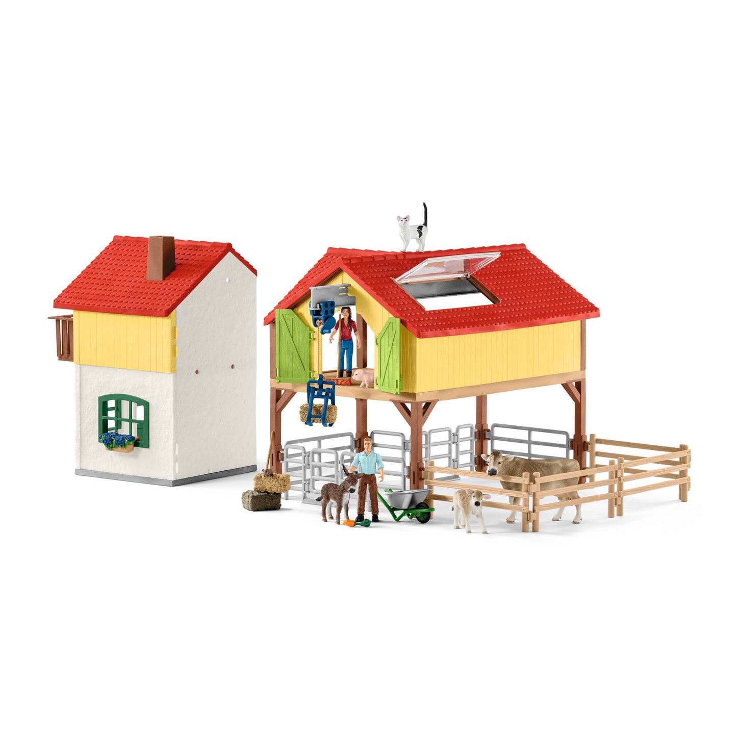 Schleich - Large Farm House Farm Figurine Toys Play Set