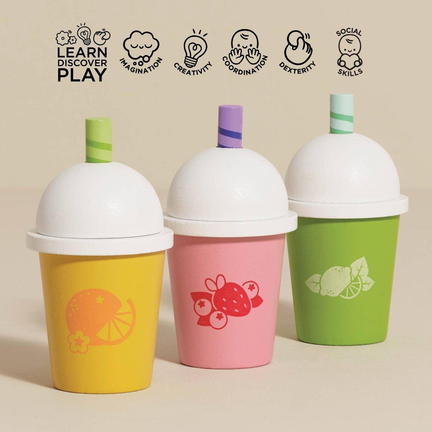 Le Toy Van, Inc. - Take Away Smoothie Trio