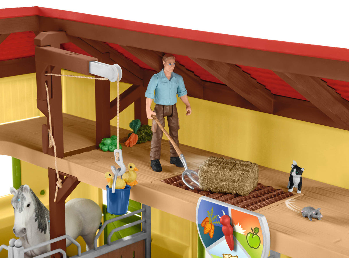 Schleich - Horse Stable Farm Play Set