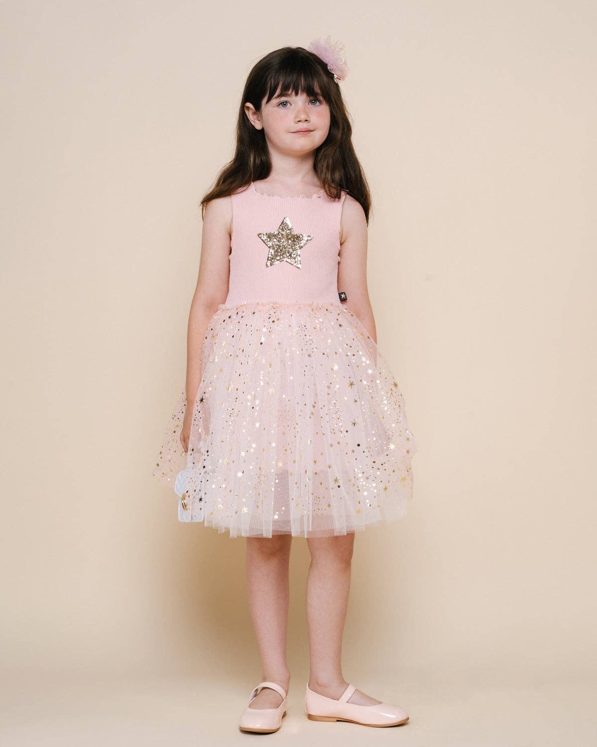 Petite Hailey - Eloise Tutu Dress: Peach / 6