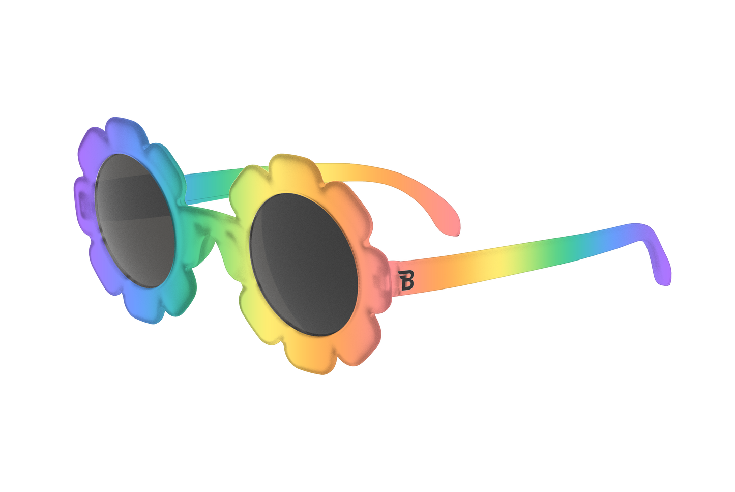 Babiators - Baby Sunglasses Original Flower: Flower Power | Smoke Lenses: Ages 3-5