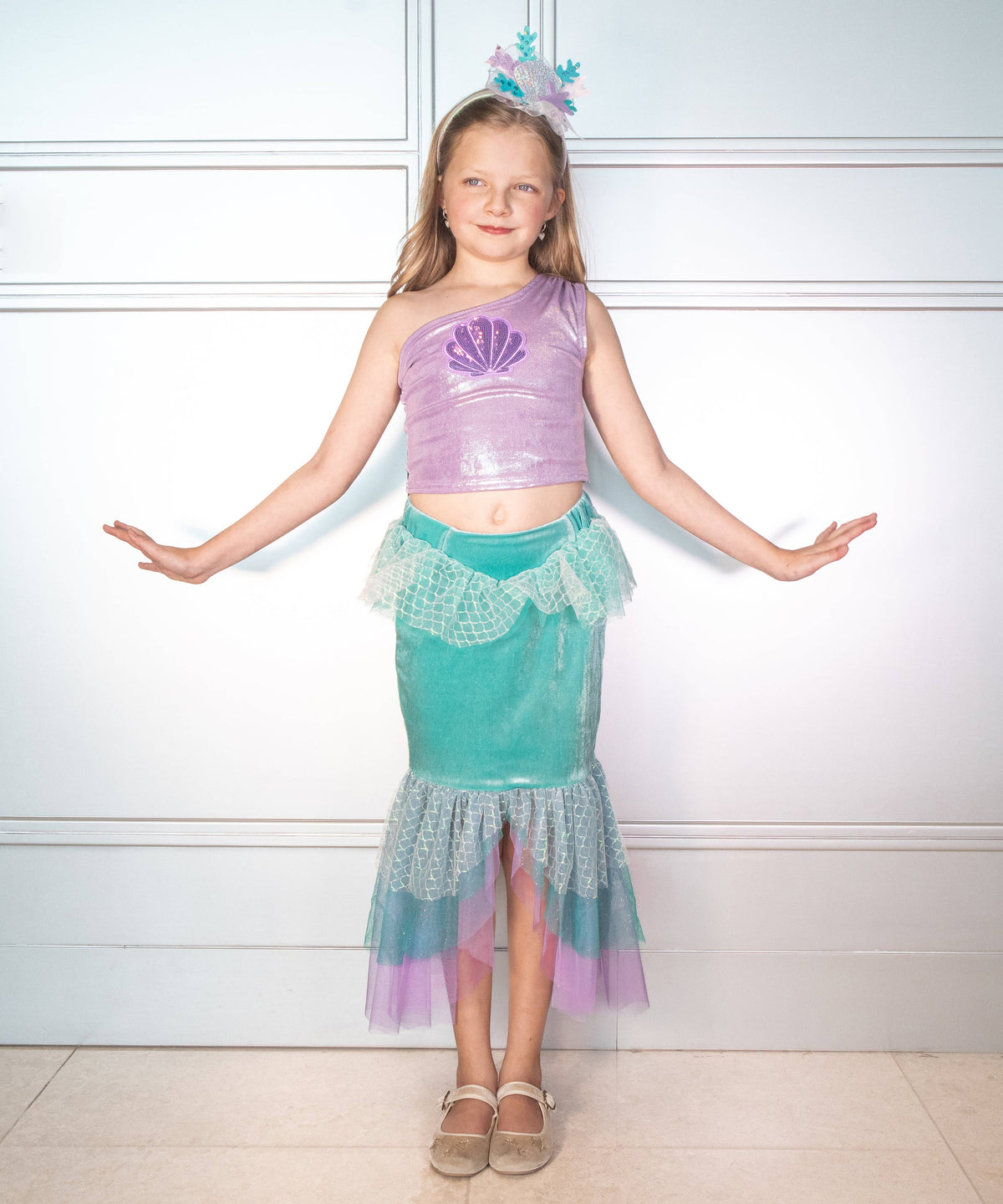 Joy Costumes by Teresita Orillac - The Atlantica Mermaid Princess Costume: XS (2-3years)