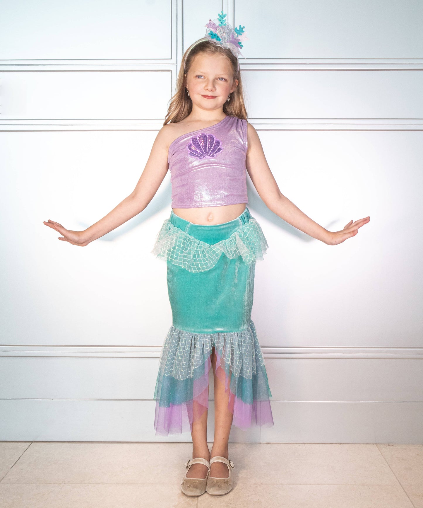 Joy Costumes by Teresita Orillac - The Atlantica Mermaid Princess Costume: XS (2-3years)