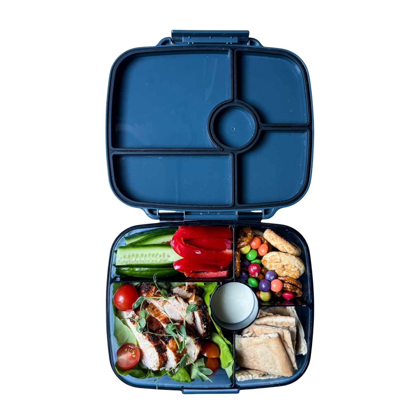 Yumbox - Yumbox Go Leakproof Bento Lunch Box – 5 Compartment, 5.6 Cup: Sydney Pink