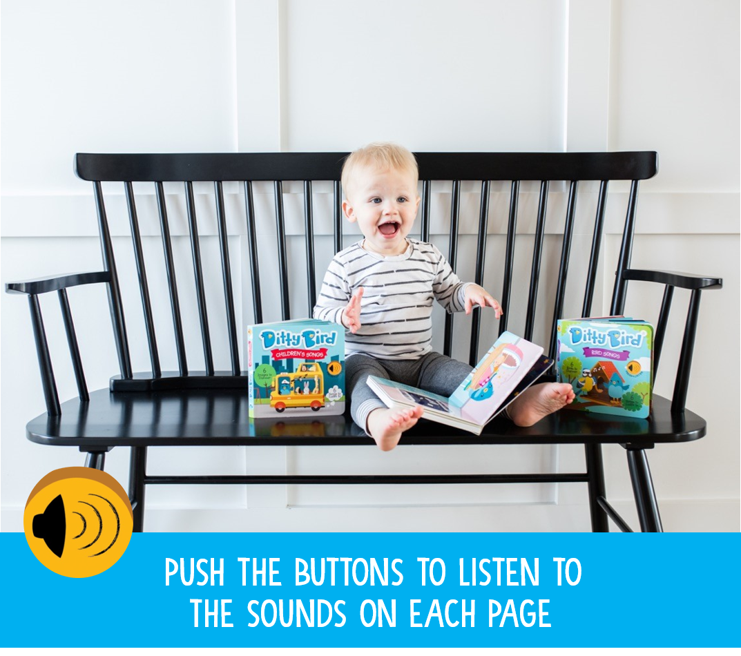 Ditty Bird - Ditty Bird Sound Book BESTSELLER Motor Skills: Action songs