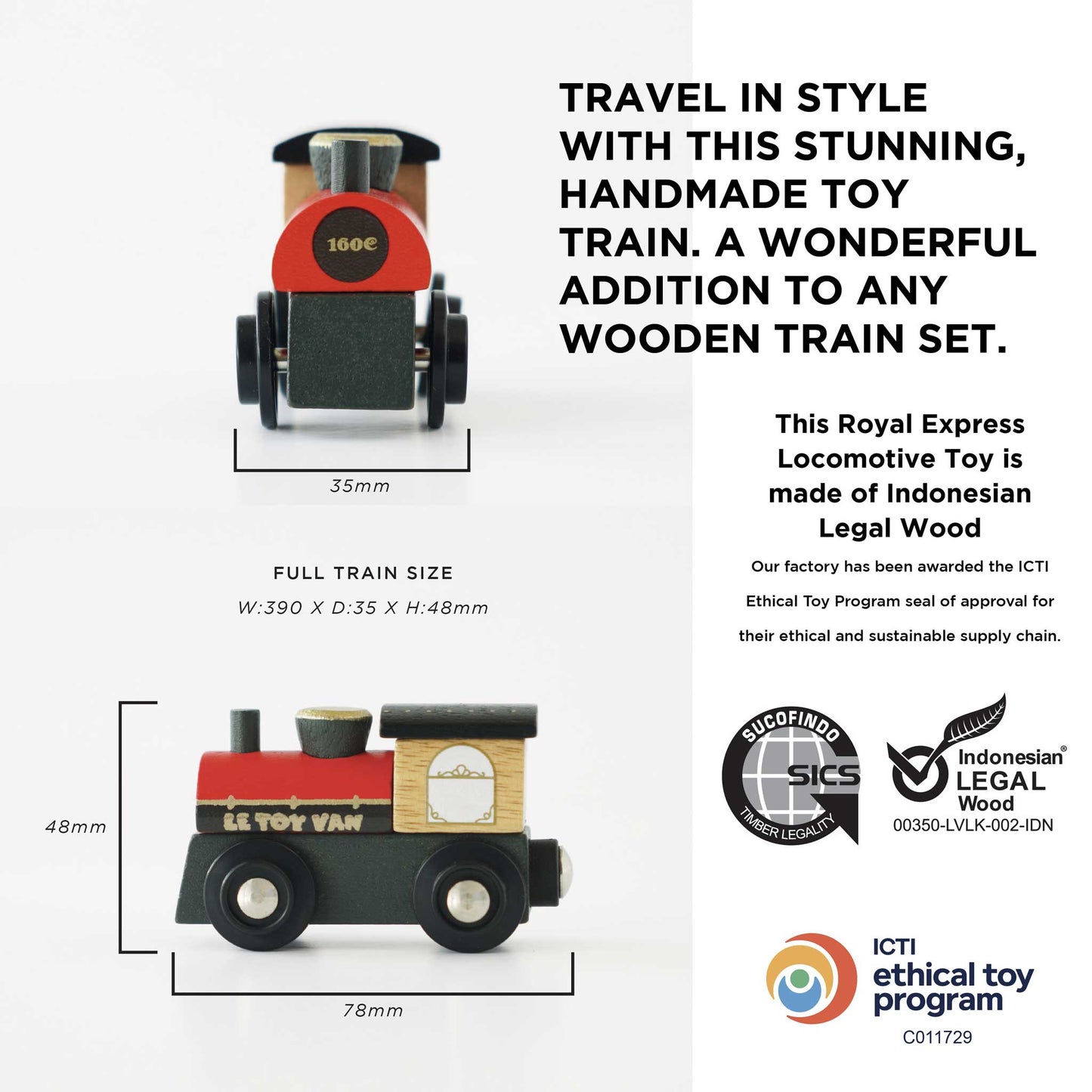 Le Toy Van, Inc. - Royal Express Train & Carriages