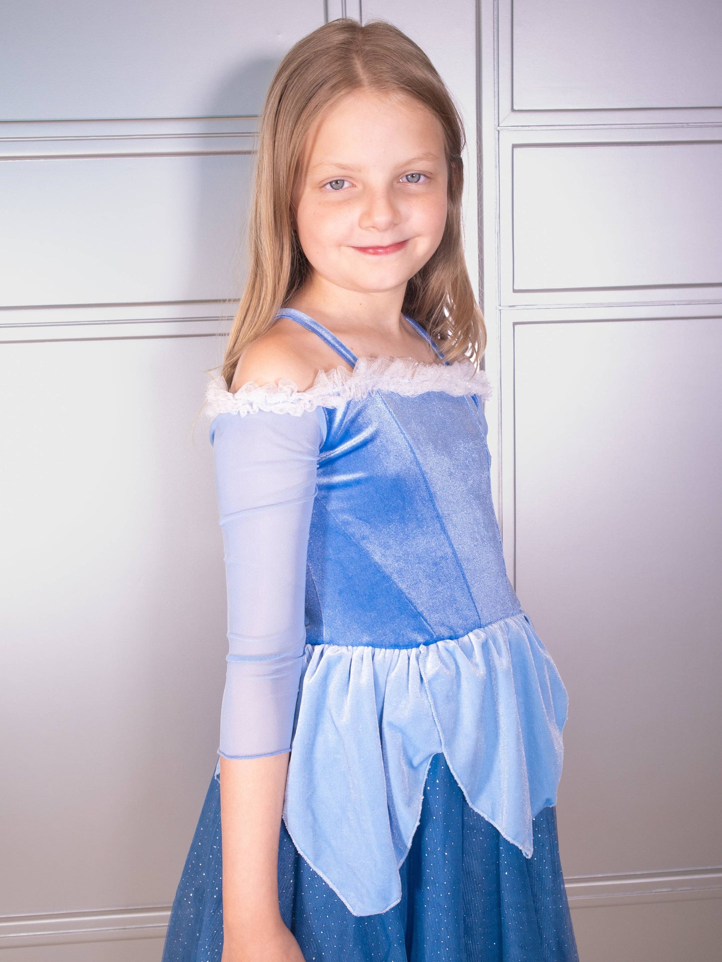 Joy Costumes by Teresita Orillac - The Blue Sleeping Princess Dress: S (4-5 years)