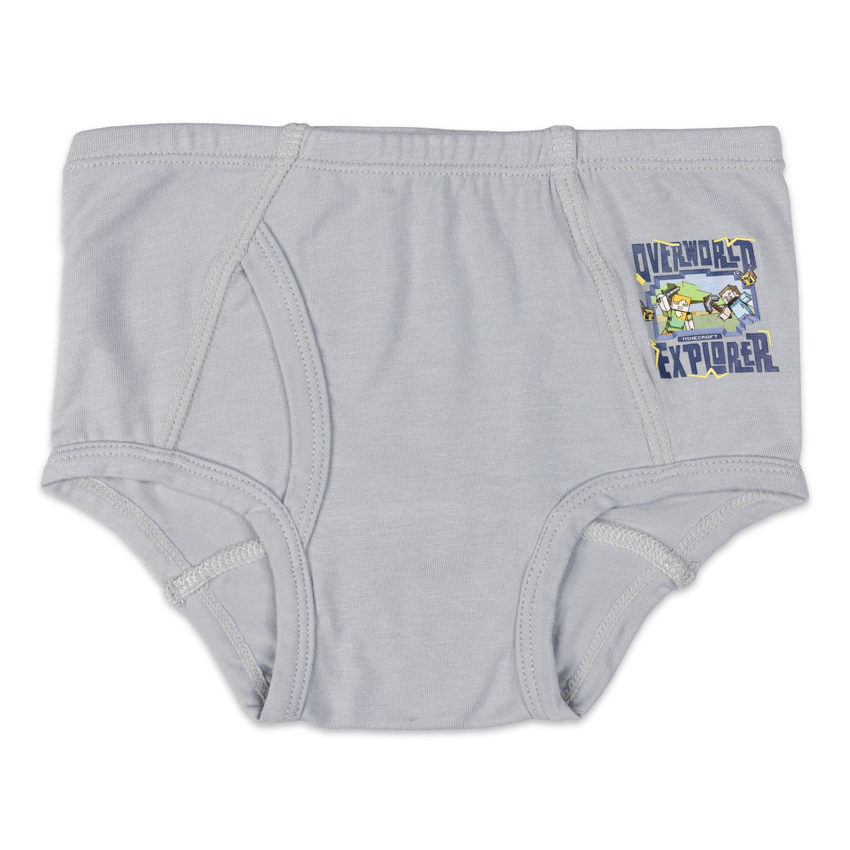 Bellabu Bear - Minecraft Bamboo Boy's Underwear 7-Pack: 4/5T