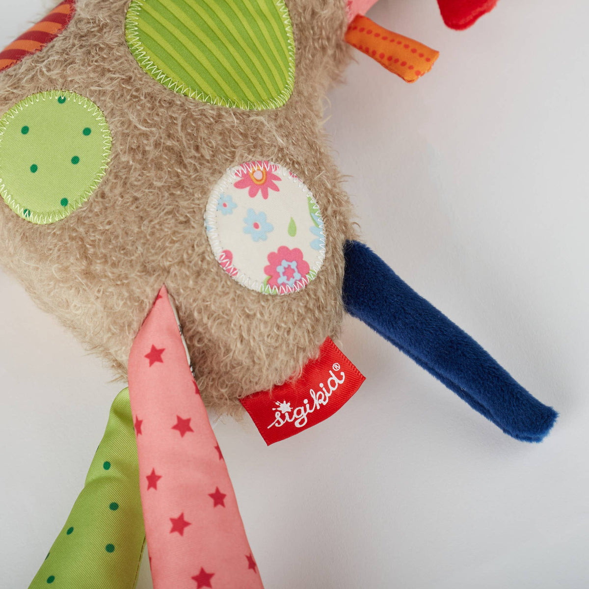 sigikid - Patchwork Giraffe Plush Toy