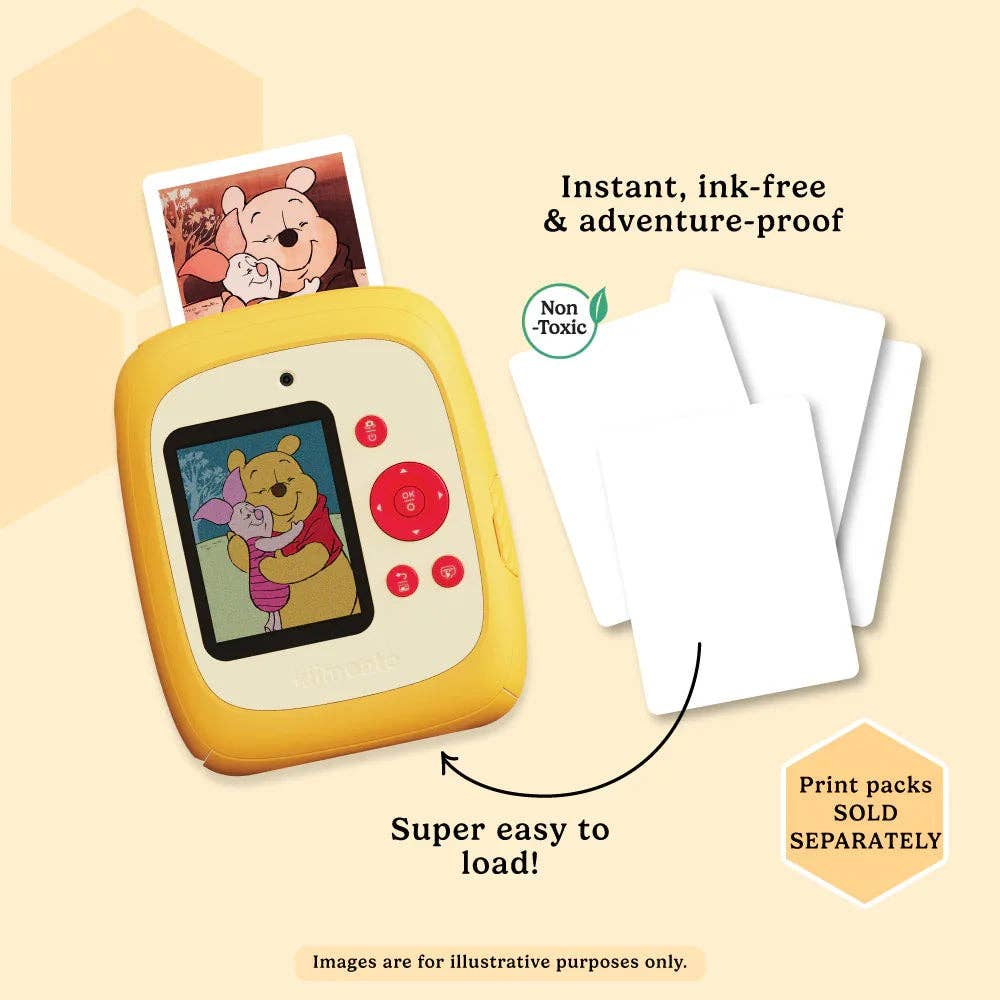 kiimento (formerly Kidamento) - Disney Winnie the Pooh Print Pro Camera
