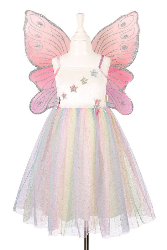 Speedy Monkey - Louanne Fairy Costume – Dress and Wings Set (3 sizes): 5-7 years