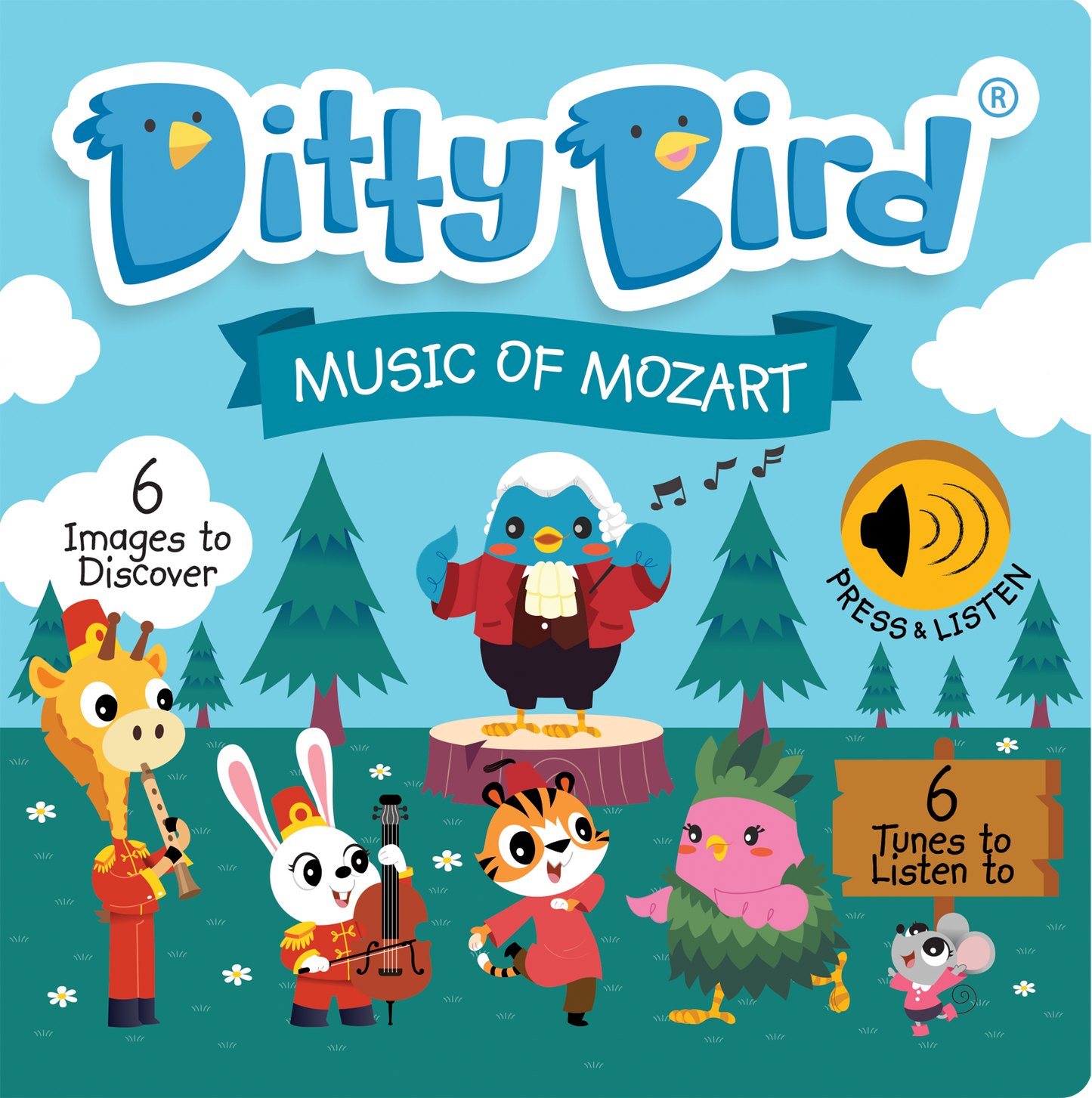 Ditty Bird - Ditty Bird Musical Book : Music of Mozart | Classical Music