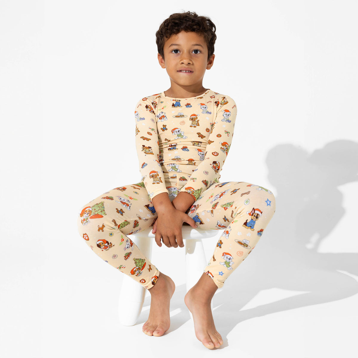 Bellabu Bear - PAW Patrol: Jingle Paws Kids Bamboo Pajamas: 9/10Y