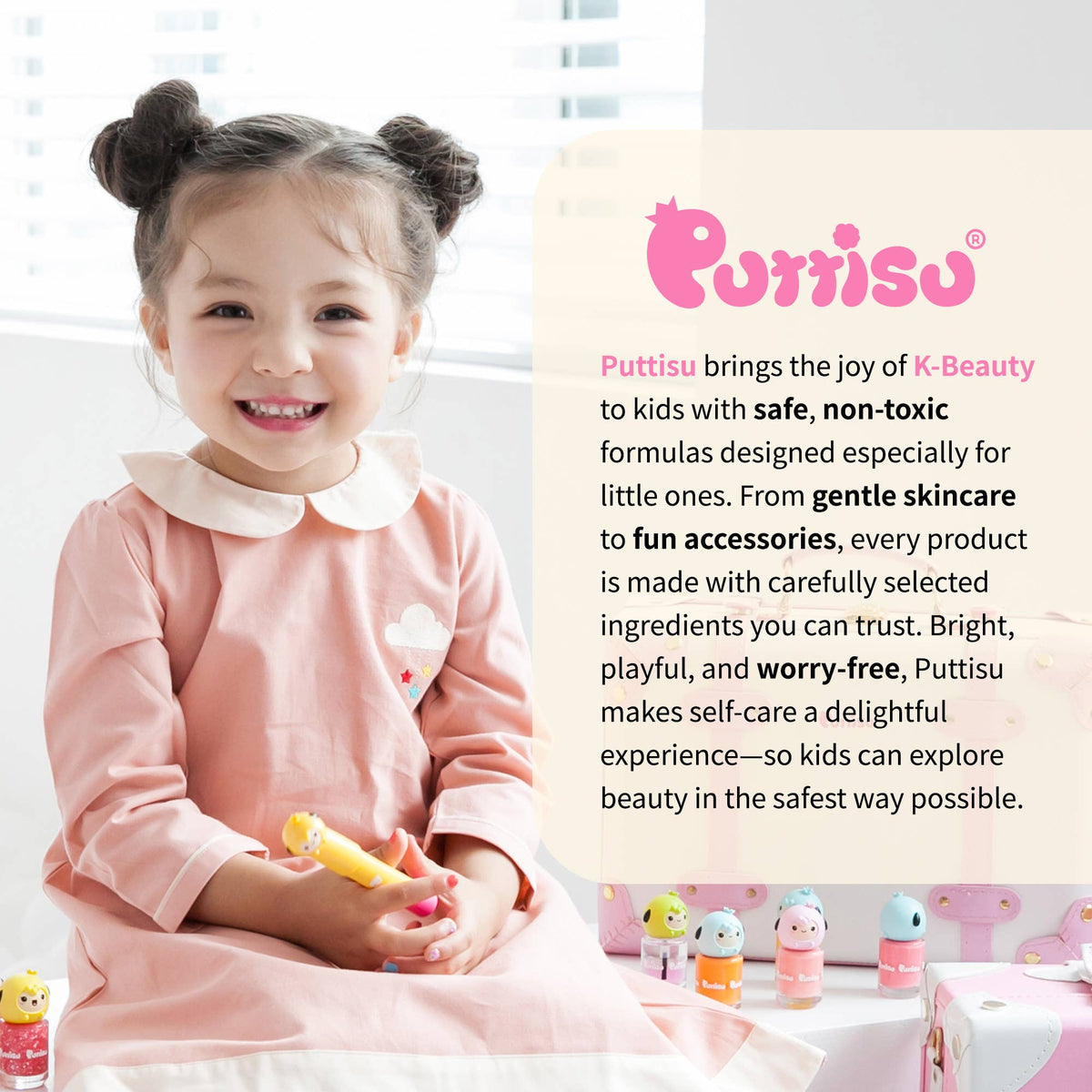 Puttisu - SUN CUSHION- Safe Baby Mild Sunscreen SPF 50+