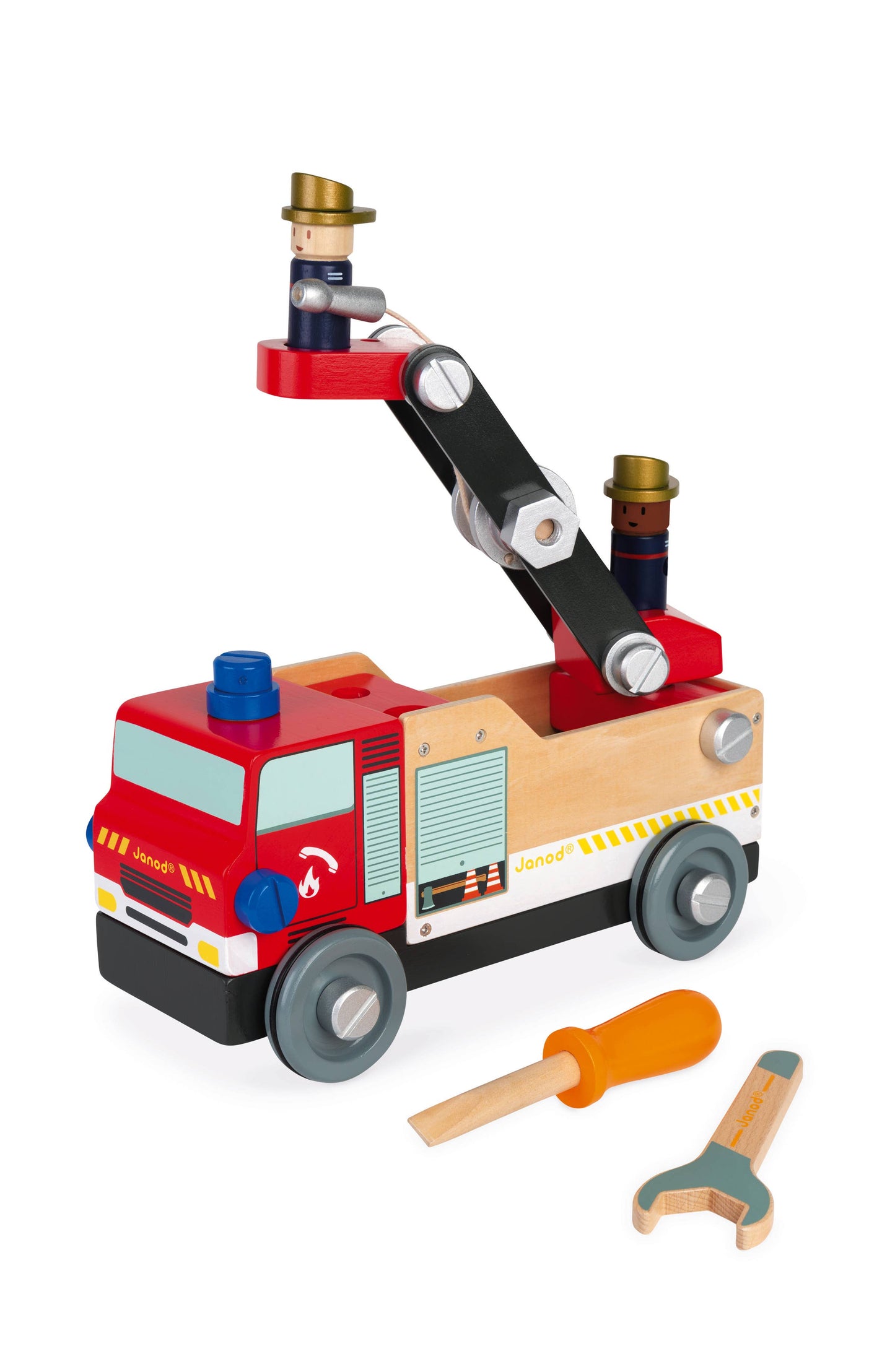 Janod - Brico' Kids - Fire Truck