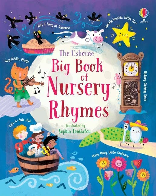 HarperCollins - Big Book Of Nursery Rhymes: Usborne