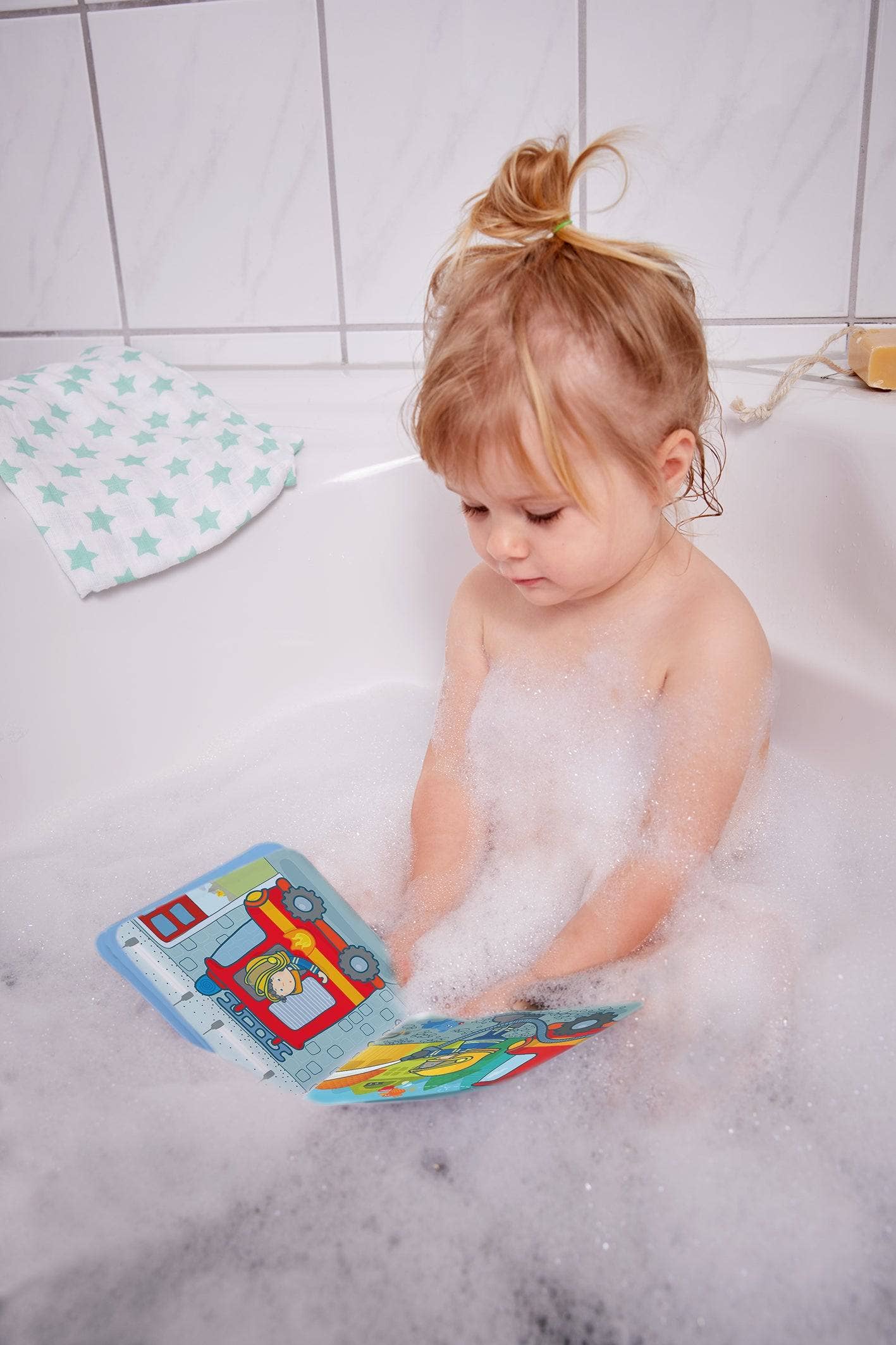 HABA USA - Fire Brigade Magic Color Changing Bath Book