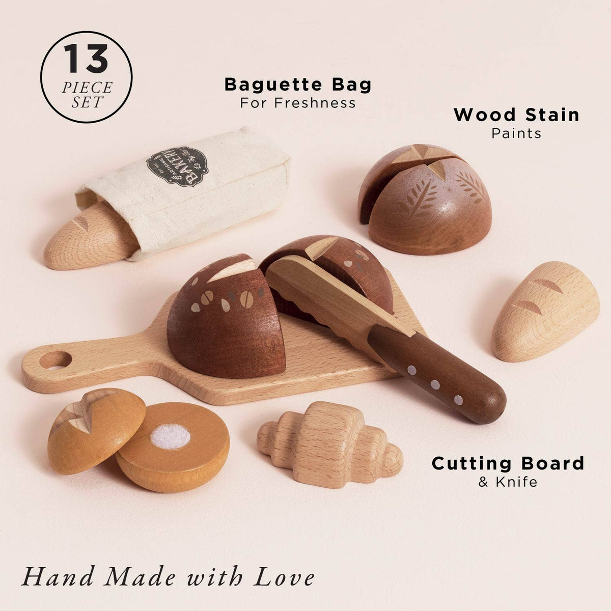 Le Toy Van, Inc. - Artisan Bread and Knife Set