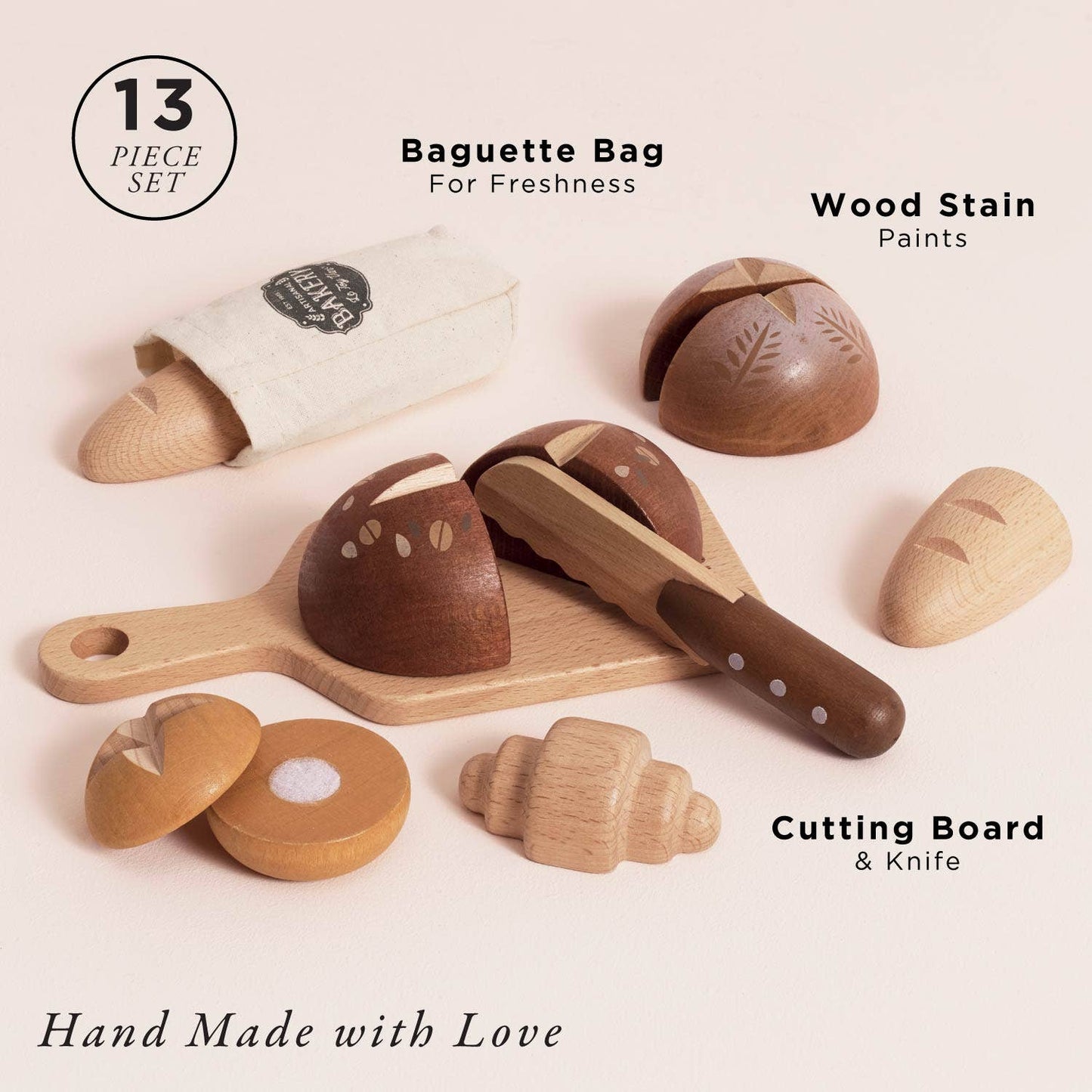 Le Toy Van, Inc. - Artisan Bread and Knife Set