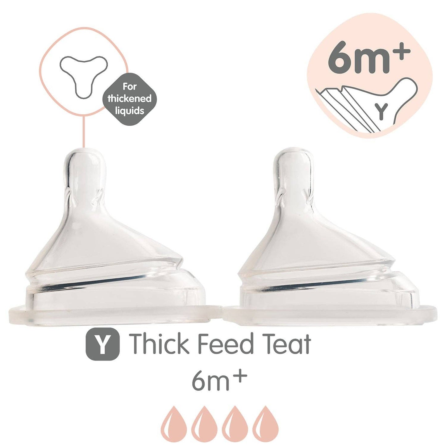 Hegen USA - Hegen Nipple Thick Flow - 2 PACK