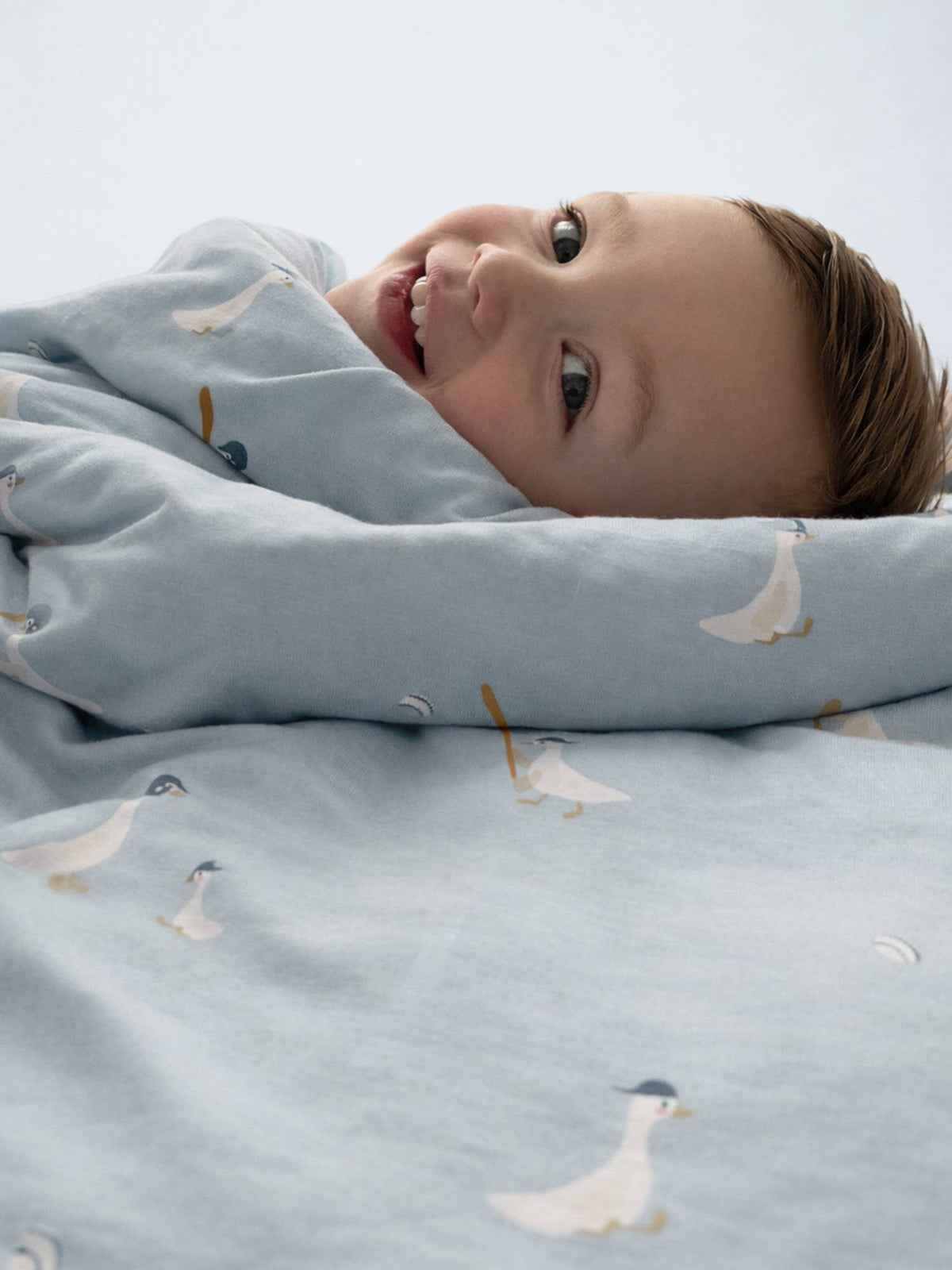 gunamuna - CLOUD BLANKET: Goose / Toddler / 2.5