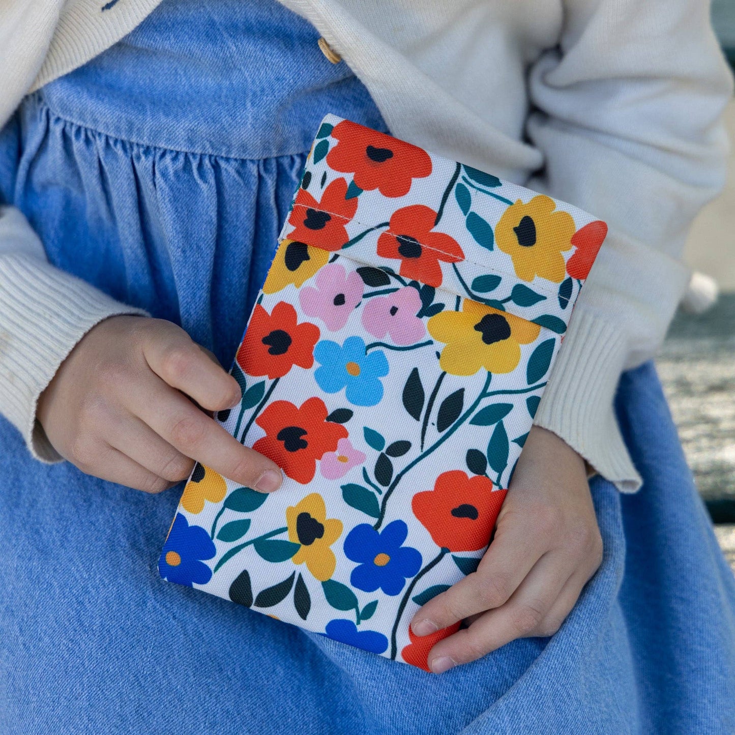 Yumbox - Gel Ice Packs in Fabric Sleeves 2-Pack - Floral Prints