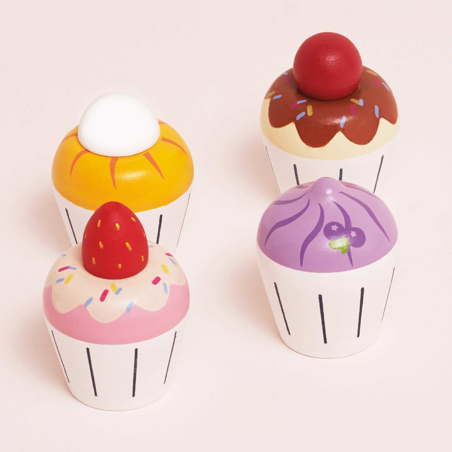 Le Toy Van, Inc. - Wooden Cupcake Play Food Set
