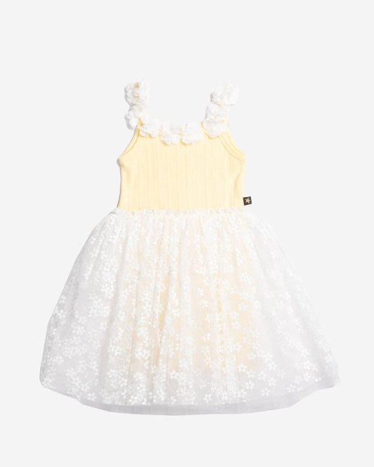 Petite Hailey - Eden Flower Tutu: Yellow / 5