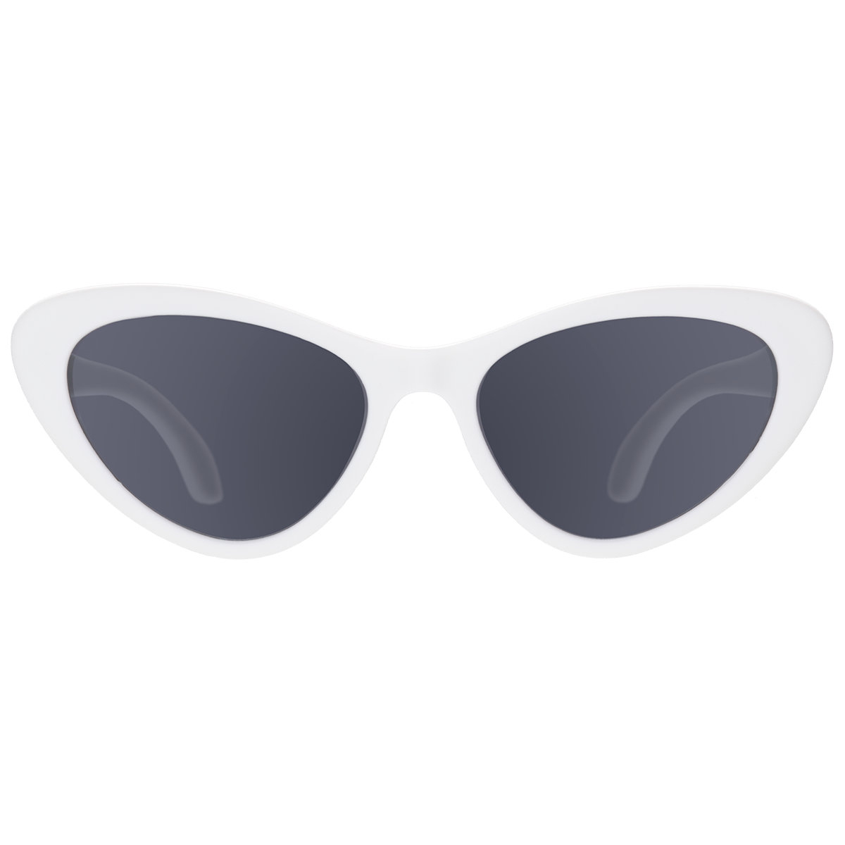 Babiators - Wicked White Kids Cat-Eye Kids Sunglasses ( UV Protection): Age 3-5 / Cat Eye