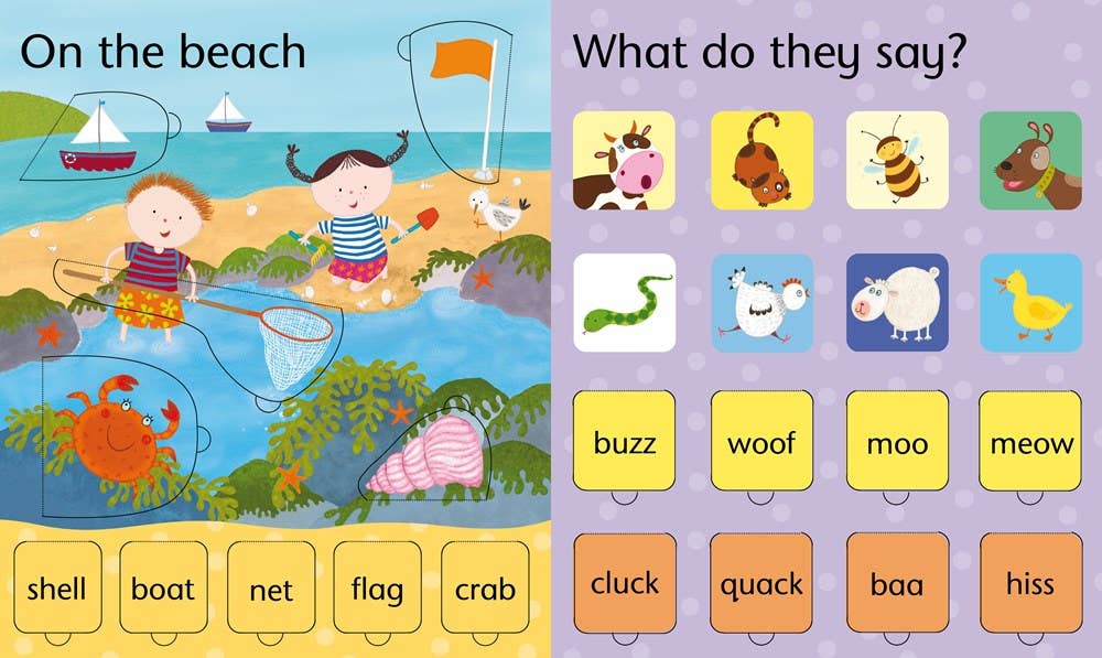 HarperCollins - Lift-The-Flap Word Book : Usborne