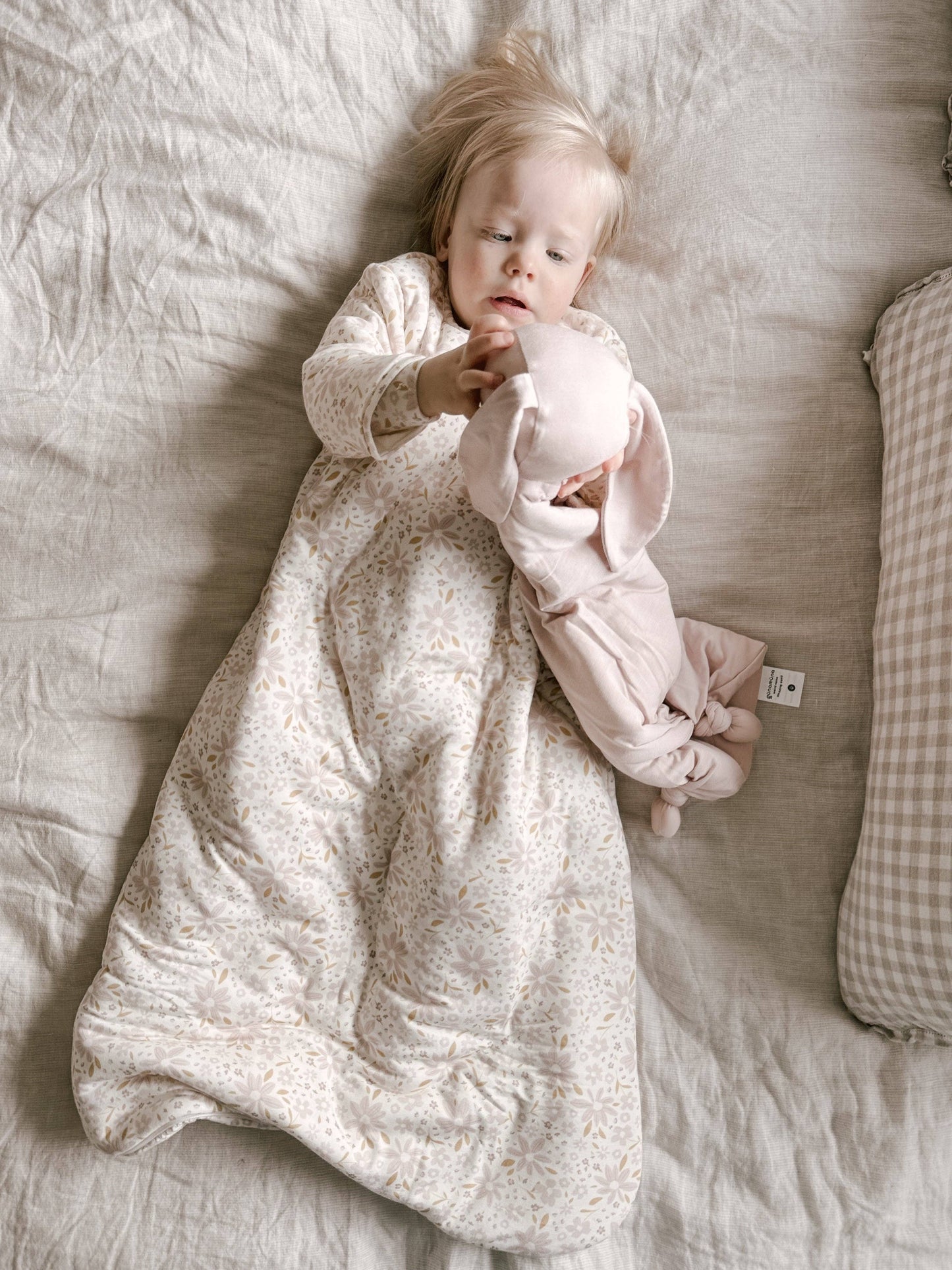 gunamuna - LONG SLEEVE SLEEP BAG : Goose / 18-24M / 2.6