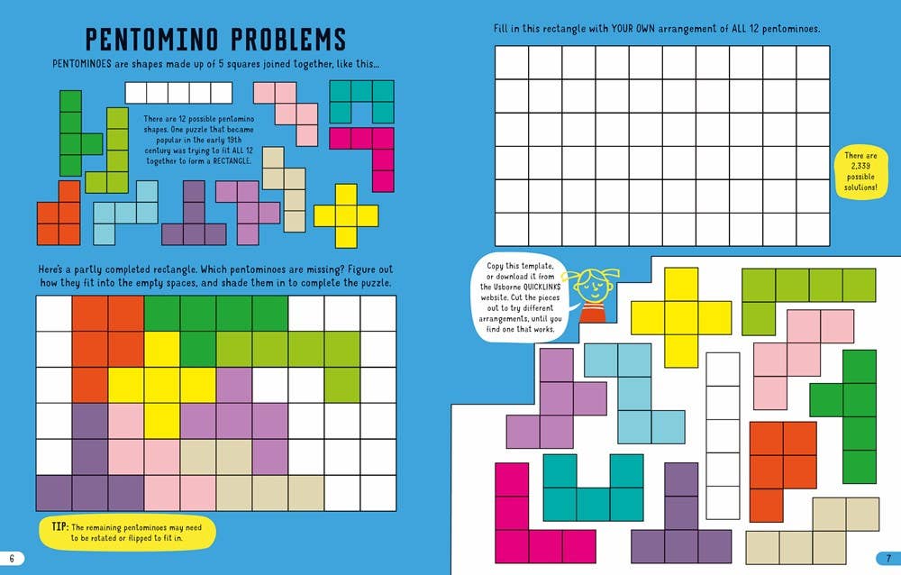 HarperCollins - Math Scribble Book : Usborne