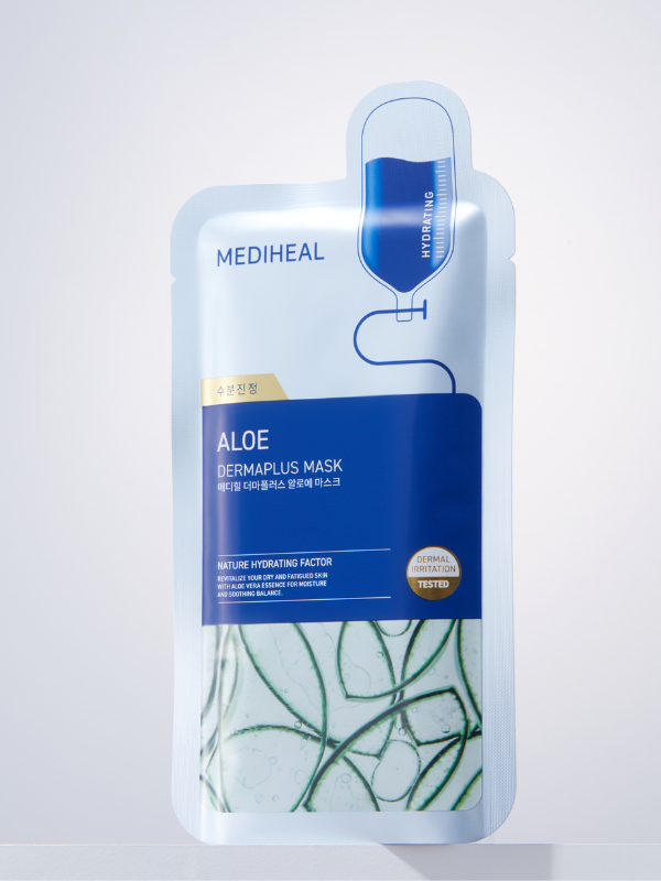 Exod International - Mediheal Dermaplus Aloe Mask 22ml: 1 BOX / 10 PCS